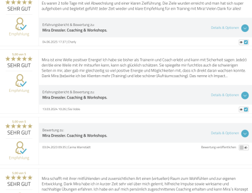 Mira Dressler. Coaching & Workshops. - Bildungsurlaub Stress mit Gelassenheit begegnen: Individuelle Strategien zum verbesserten Umgang mit Stress und Herausforderungen im Arbeitsalltag unter Einbeziehung von Entspannungstechniken und Achtsamkeitsübungen