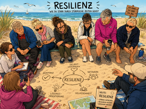 Kirsten Pieplow - Verbindung zu Menschen - Bildungsurlaub Resilienz und Selbstfürsorge – Strategien für einen gesunden Umgang mit Stress im Berufsalltag