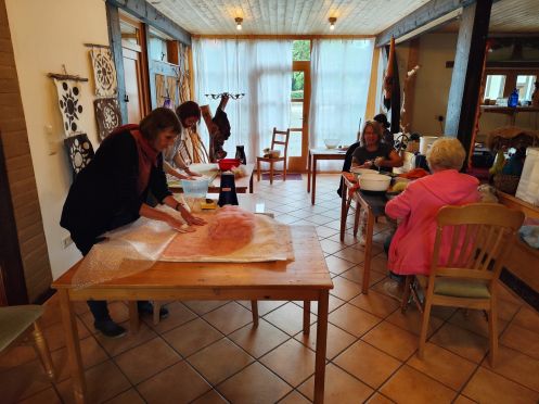 Arte Misia Wollewerkstatt - Bildungsurlaub Stresskompetenz & Gesundheitsbildung durch Naturerfahrung und kreatives Gestalte
