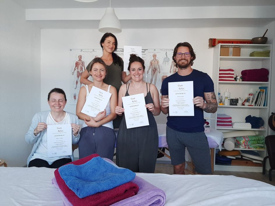 Team Relax - Bildungsurlaub Massagetherapeut/in Ausbildung
