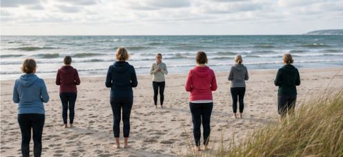 flow-yoga binz - Bildungsurlaub Stressbewältigung und Rückengesundheit im Berufsalltag – Methoden aus Yoga, Achtsamkeit und Gesundheitsprävention