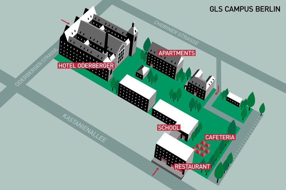 GLS Campus Berlin GmbH & Co. KG - Bildungsurlaub Deutsch lernen in Berlin: Super-Intensivkurs (A1-C2), 2 Wochen