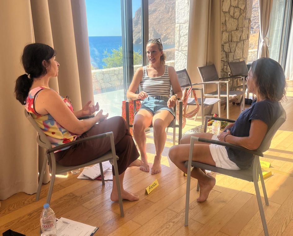 Offene Horizonte Ingrid Huttary - Bildungsurlaub NLP Kompaktkurs auf Kreta im Oktober 2026