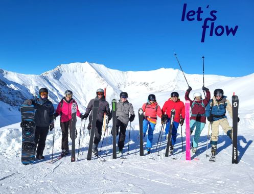 Let's Flow GmbH - Bildungsurlaub Skifahren und Resilienz stärken in Kaprun