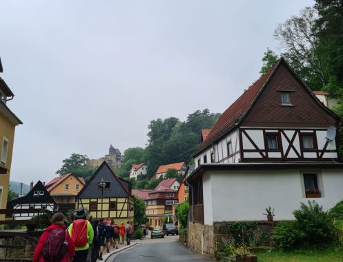 Let's Flow GmbH - Bildungsurlaub Wandern und Kommunikationsfähigkeit stärken in der Sächsische Schweiz (Lichtenhainer Wasserfall)