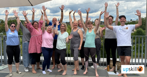 upskill'd - Bildungsurlaub “Mit dir geht’s up!” Dein ganzheitlicher Allrounder für Ernährung, Stressmanagement/Resilienz und Bewegung (Yoga) im Mainzer Zollhafen