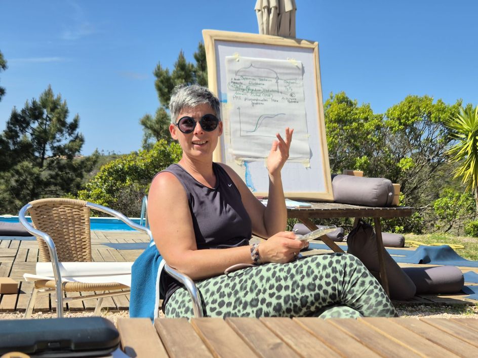 Yvonne Braun WOOD-YOGA Gesundheit & Vorsorge - Bildungsurlaub Wechseljahre verändern Entscheiderinnen: Her MenoTreat goes Portugal – Peri/Menopause at Work –How to Make Better Decisions During Menopause