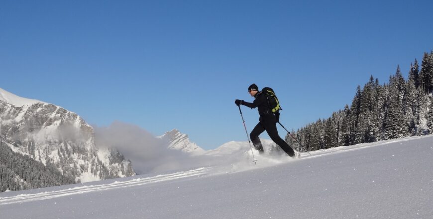 Schneeschuhwandern in Kirchdorf in Tirol