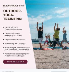 Yogalehrer Ausbildung 100 h - Travemünde Ostsee 07.10.2023 – 15.10.2023